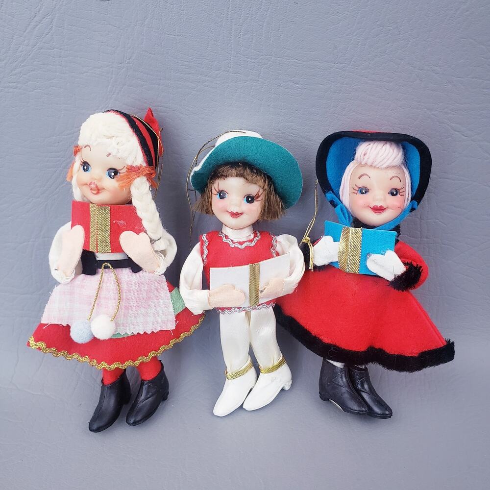 Vintage 1964 Walt Disney’s It's a Small World at Holiday Time Ornaments HTF!